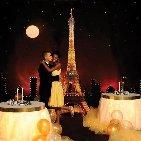 Moonlit Paris Kit Andersons Paris Prom Theme Paris Theme Party Paris Theme