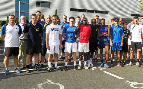 Lannion Fc La Reprise Pour Le Groupe De Cfa Le T L Gramme