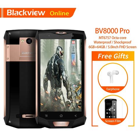 Blackview Bv Pro Inch Ip Waterproof Rugged Mobile Phone G