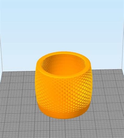 Planter Model D Print Stl File For D Printers Etsy