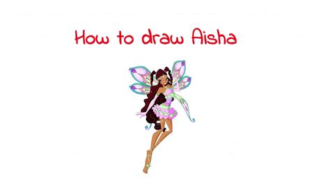 Learn How To Draw Aisha From Winx Club Winx Club Step By Step Porn