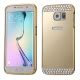 For Galaxy S Edge G Diamond Encrusted Push Pull Style Metal