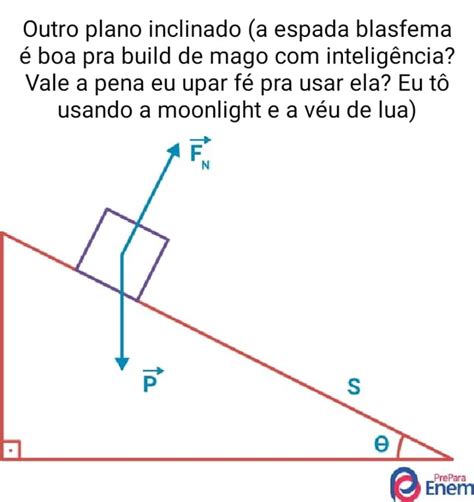 Outro plano inclinado a espada blasfema é boa pra build de mago