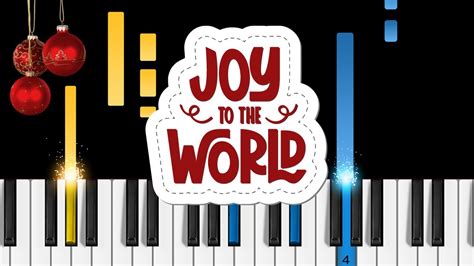 Joy To The World Easy Piano Tutorial Youtube