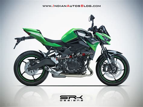 Kawasaki Ninja ZX 25R Based Naked Z25R Imagined IAB Rendering