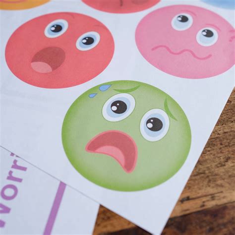 Emotion Faces Printable Digital Download - Etsy