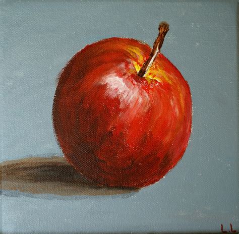 Pomme Peinture Par Laurent Leblanc Artmajeur