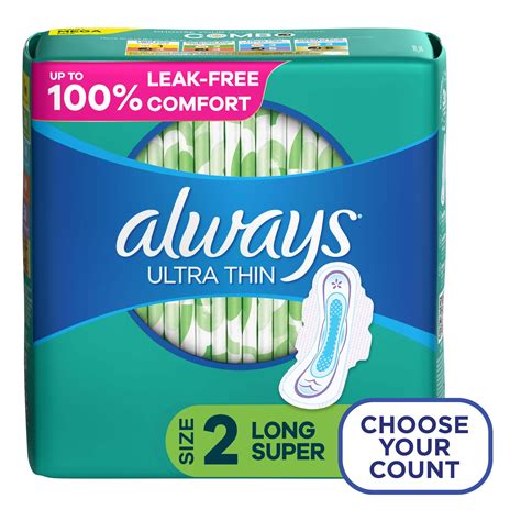 Always Discreet Incontinence And Postpartum Incontinence Pads For Women