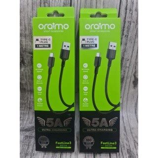 Jual Oraimo Fastline 3 Kabel Data Type C 5A Ultra Fast Charging OCD C55