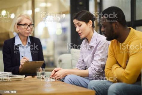 Couple In Therapy Session Stock Photo Download Image Now