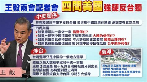 【每日必看】王毅兩會談中美關係 強硬四問美國｜王毅遲早會看到 國際社會遵守一中的全家福照 20240307 Youtube