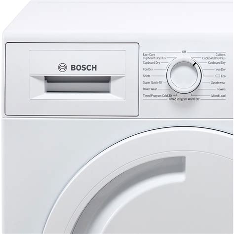 Bosch Wth Gb Serie A Heat Pump Tumble Dryer Heat Pump Kg White