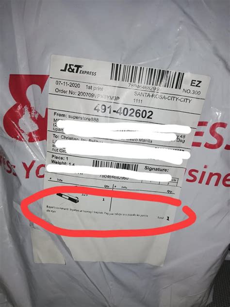 J T Tracking Number Philippines Pippa Sanderson