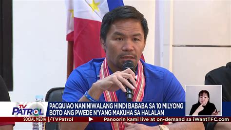 TV Patrol On Twitter Naglabas Ng Inisyal Na Kwenta Ni Presidential