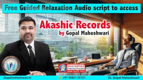 Akashic Records Free Guided Meditation I Self Hypnosis Script To