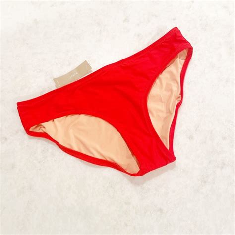 J Crew Swim J Crew Medium Bright Cerise Bikini Bottoms Poshmark