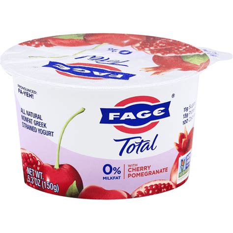 Fage Total 0 Milkfat All Natural Nonfat Greek Strained Yogurt With