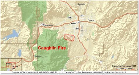 Cfn California Fire News Cal Fire News Nv Rnox Caughlin Reno Wui Fire 1 847 Acres