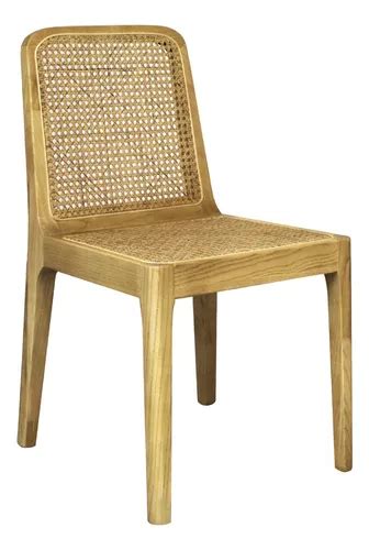 Silla Cane Comedor Cocina Estructura Madera De Olmo Y Rattan Env O Gratis