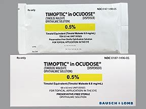 timolol maleate (PF) ophthalmic Drug information on Uses, Side Effects ...