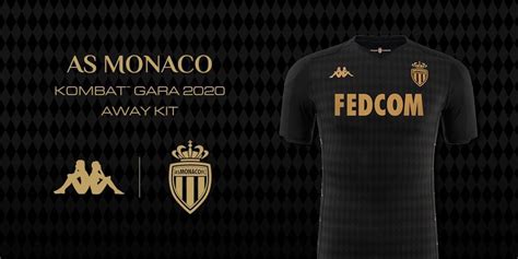 Kappa AS Monaco Away Kit 2019 20 Revealed The Kitman