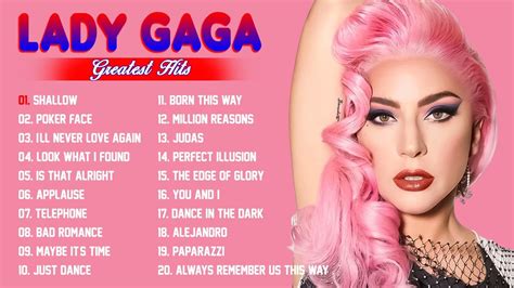 Lady Gaga Greatest Hits Full Album 2022 Lady Gaga Best Songs Playlist