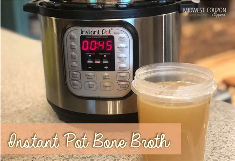 Instant Pot Pressure Cooker Bone Broth