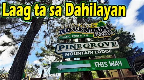 Dahilayan Adventure Park Manolo Fortich Bukidnon Travellar Youtube