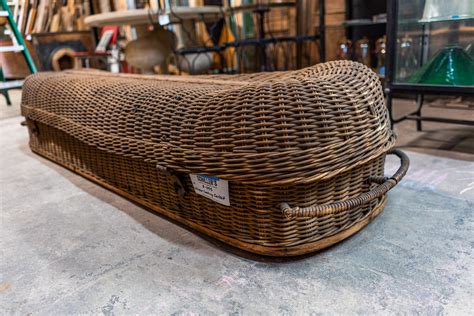 Wicker Cooling Casket — Schiller's Salvage - Tampa, Florida