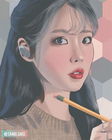 Iu Hotel Del Luna Vexel Fanart Digital Portrait By Sandishee On Deviantart Iu Fanart Iu Anime