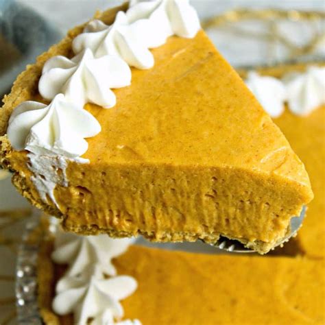 No Bake Pumpkin Marshmallow Pie