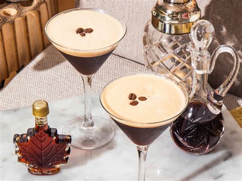 Maple Espresso Martini Ahornsirup Aus Kanada