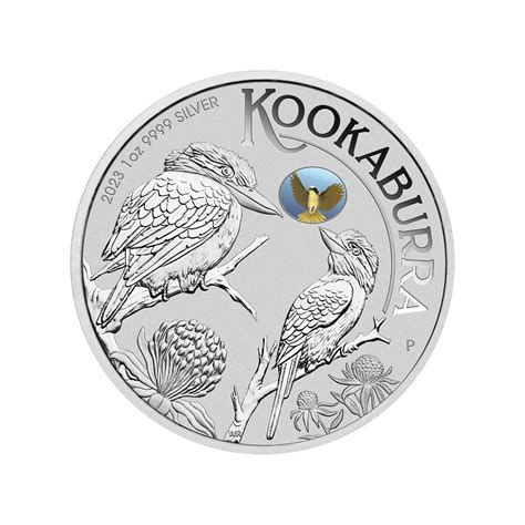 AUSTRALIE 1 DOLLAR ARGENT 1 ONCE KOOKABURRA 2023 MARQUE MELBOURNE