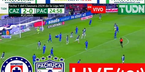 Cruz Azul Vs Pachuca En Vivo Gratis El Juego De La Jornada 1 Del