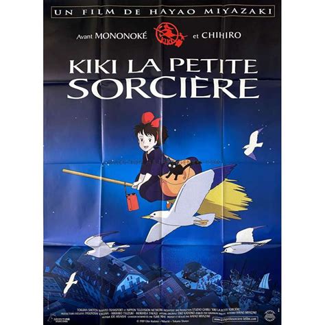 KIKI S DELIVERY SERVICE French Movie Poster 47x63 In 1989 Kiki S