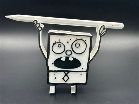 Doodlebob Pencil Holder - Etsy