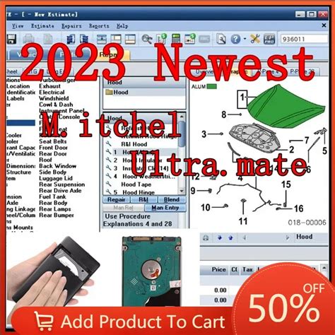 Hot Sale NEWEST MITCHel ULTRAMATE COMPLETE ADVANCED ESTIMATING SYSTEM Mitchell