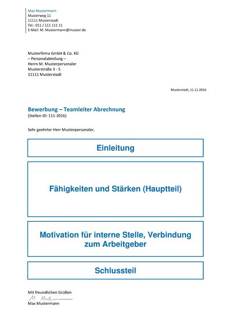 Interne Stellenausschreibung