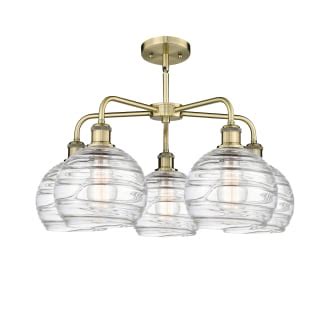 Innovations Lighting 516 5CR AB G1213 8 Athens Deco Swirl Build