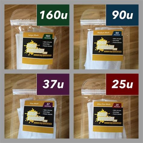 Rosin Press Bags Variety Pack 3 X 6 Rosin Evolution