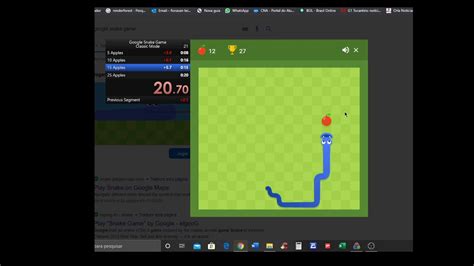 Snake Game Run Classic Gamemode 25 Apples4777s Youtube