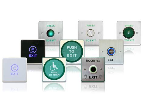 Exit Buttons RTE For Access Control Systems Securefast Limited