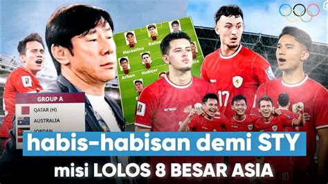 Misi LOLOS Olimpiade Dan Mempertahankan STY BeginI Starting Line Up