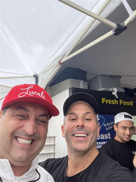 Dave Portnoy Hung With Deninos Crew At His One Bite Pizza Festival