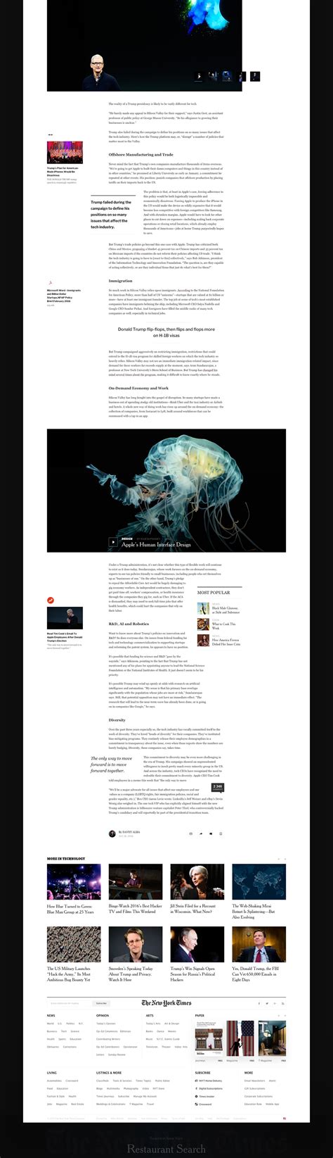 Editorial Design: The New York Times Redesign Concept