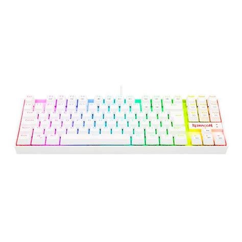 Teclado Magn Tico Gamer Redragon Kumara Pro Lunar White Rgb Patoloco