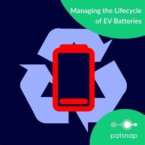 Managing The Lifecycle Of Ev Batteries Patsnap