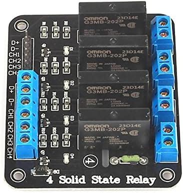 Amazon SainSmart 8 Channel 5V Solid State Relay Module Board For