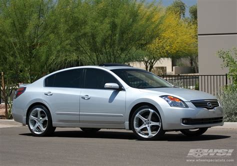 2008 Nissan Altima With 20 Giovanna Dalar 5 In Chrome Wheels Wheel