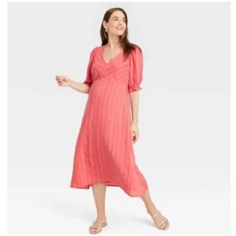 The Nines By Hatch Dresses Nwt The Nines By Hatch Puff Sleeve Midi